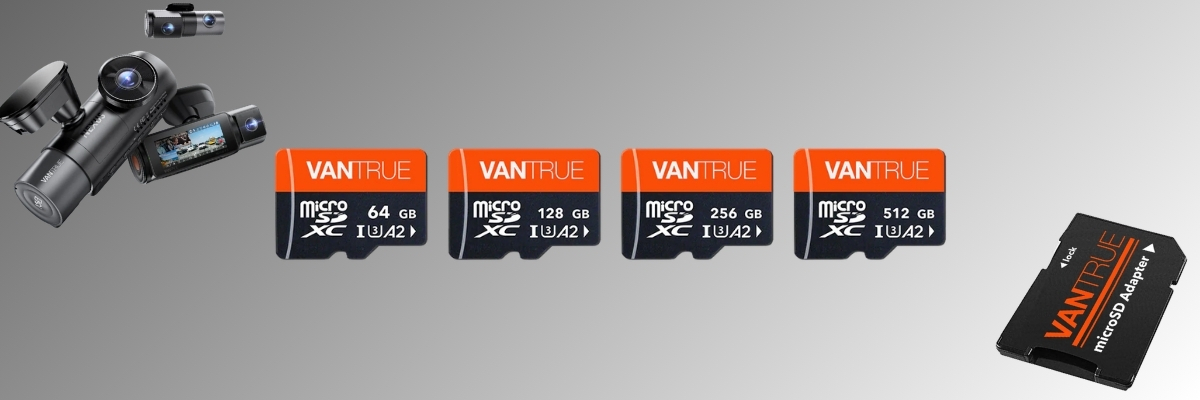Shop Vantrue Industrial Grade High Speed MicroSD Cards | The